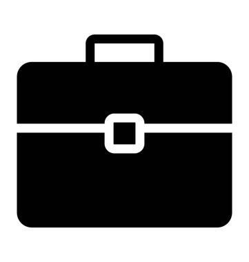 Glif portföy simge vektör