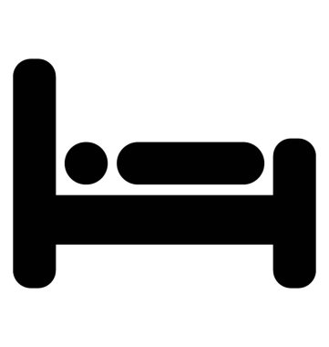 Simge, simge vektör tasarım uyku