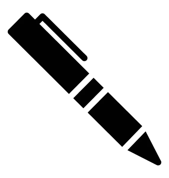 Піктограма Ручки Гліф Векторний Дизайн — стоковий вектор
