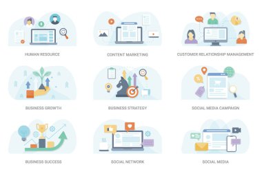 İş ve Finans vektörel çizimler çeşitli oluşan bu düz konsept illüstrasyon paketi. Bu set-ebilmek var olmak kullanılmış içinde grafik tasarımı ve diğer projeler, bu paketi tutun.