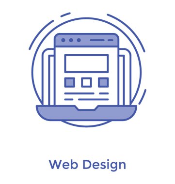 Web Tasarım Icon satırı tasarım 