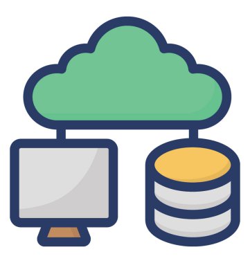 Düz tasarıma sahip bulut depolama 