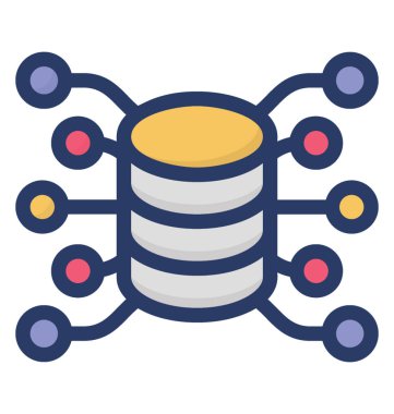 Düz tasarım veritabanı ağı 