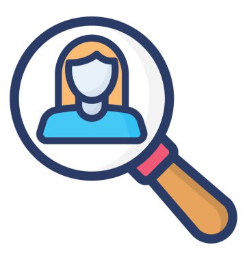 İşe Alım, düz tasarım vektörü