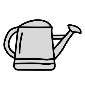 Bahçe simge vektör Doodle olabilir