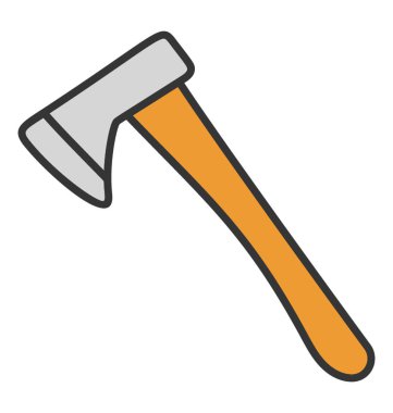 Doodle tasarımında eksen simgesi.