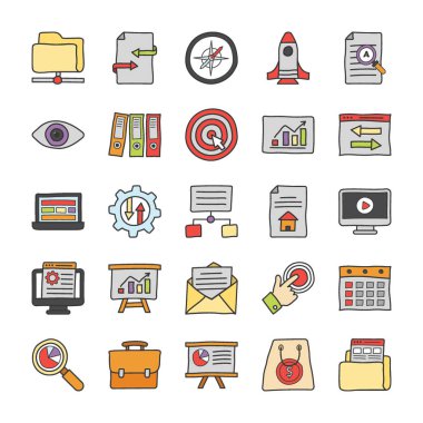 Seo ve Web Geliştirme Simgeleri