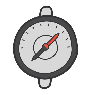 Navigasyon cihazı, pusula simgesini