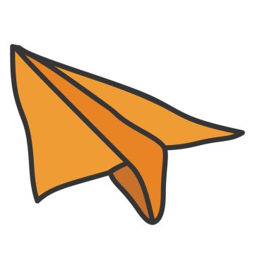 Doodle vektöründeki posta sonu simgesi