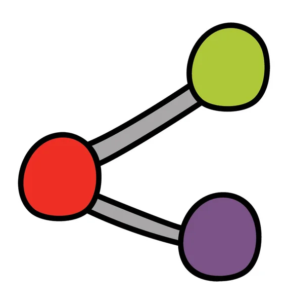 Shar ağının Doodle vektör tasarımı. — Stok Vektör
