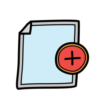 Dosya simgesi ekleme, dosya konsepti ekleme, karalama tasarımı