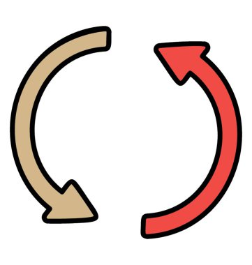 El çizilmiş veri eşitleme simgesi, dosya kavramını paylaşma