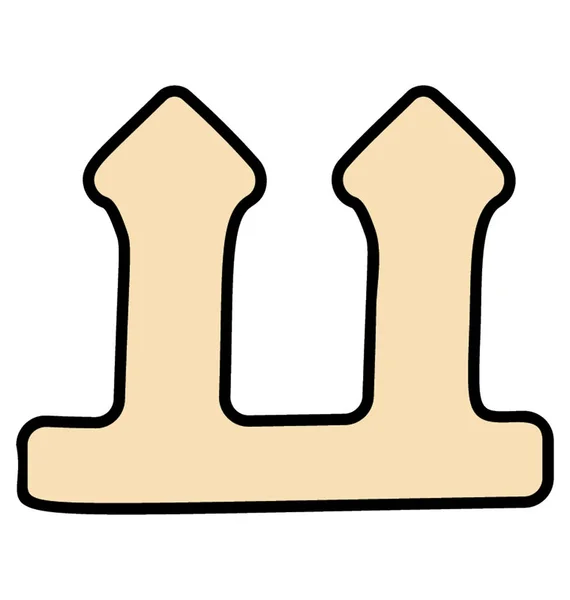 Point stock arrows doodle icon design — Stockvector
