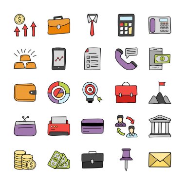 Finans Ve Bankacılık İkonlar Paketi