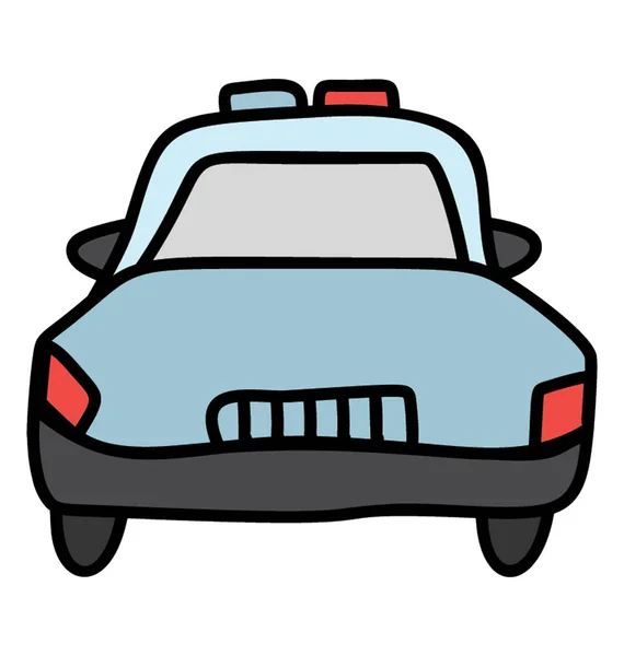 Diseño vectorial de Doodle de icono de coche de lujo . — Vector de stock