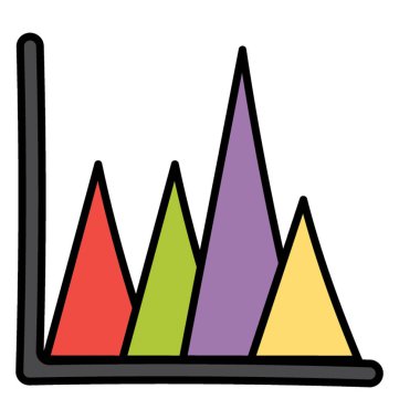 Alan grafiği, doodle tasarım simgesi