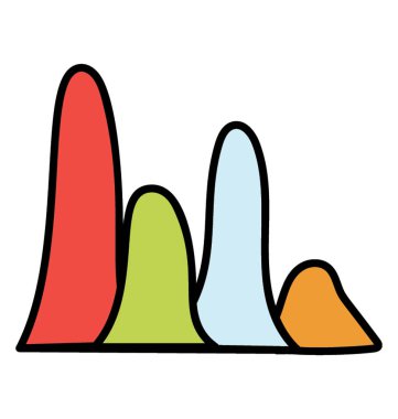 Alan grafiği, doodle tasarım simgesi