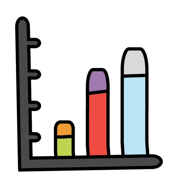 Data Analytics doodle pictogram ontwerp — Stockvector