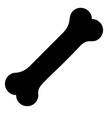 köpek kemik vektör