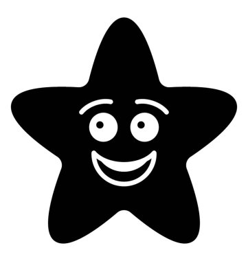 Gülümseyen yıldız emoji