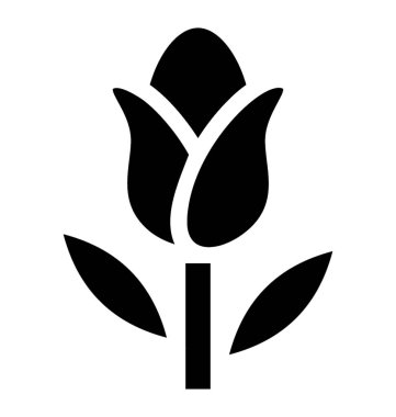 kırmızı gül vektör