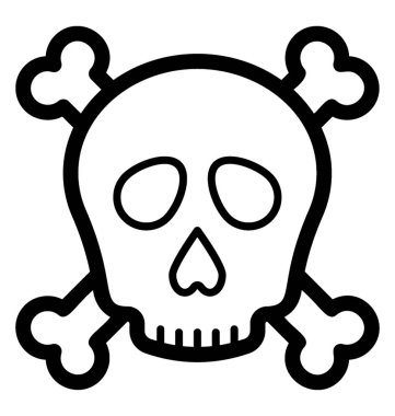 Crossbones tehlike sembolü