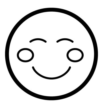 Temizlenen yüz emojisi