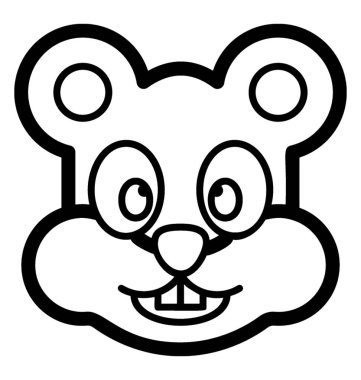 Karikatür emoji vektör