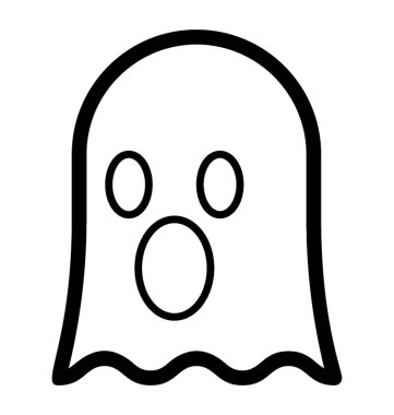 Şaşırtıcı hayalet emoji