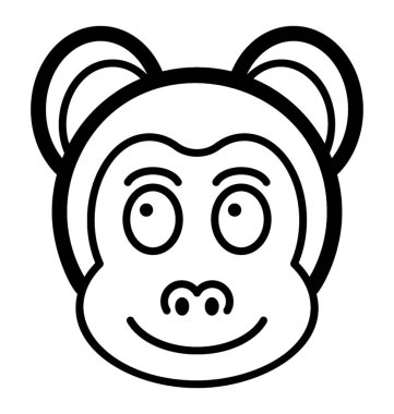 Sevimli maymun surat