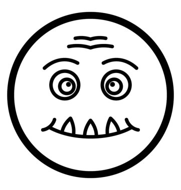 Yüz emoji sırıtış