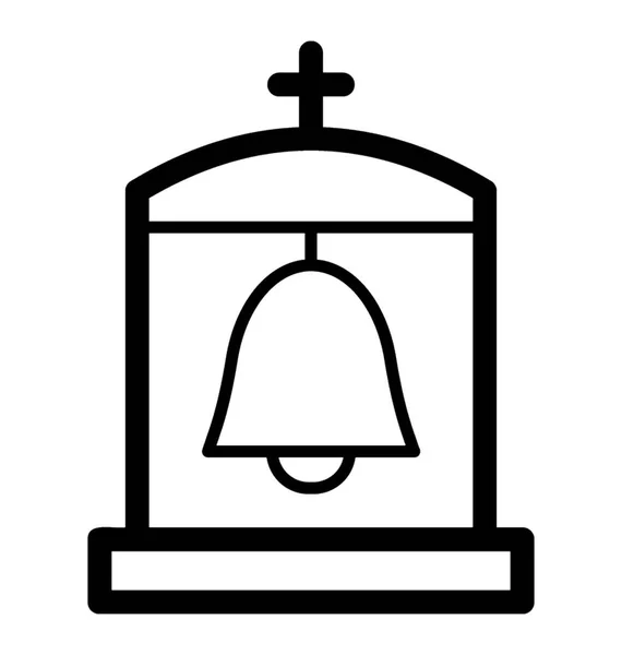 Campana de Santa Iglesia — Vector de stock