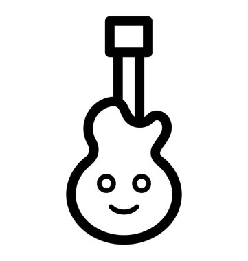 Mutlu gitar Smiley