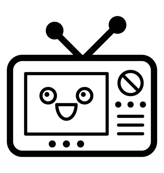 Radio Broadcast Emoji — Stock vektor