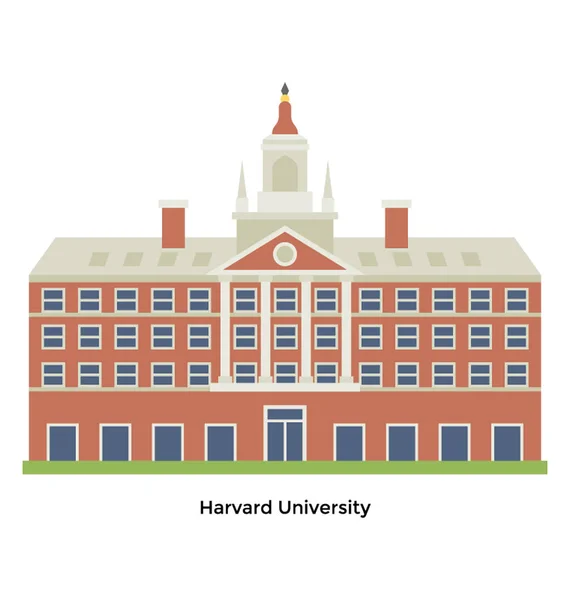 Harvard University vector — Stockvector