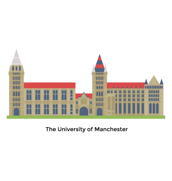 University of Manchester — Stockový vektor