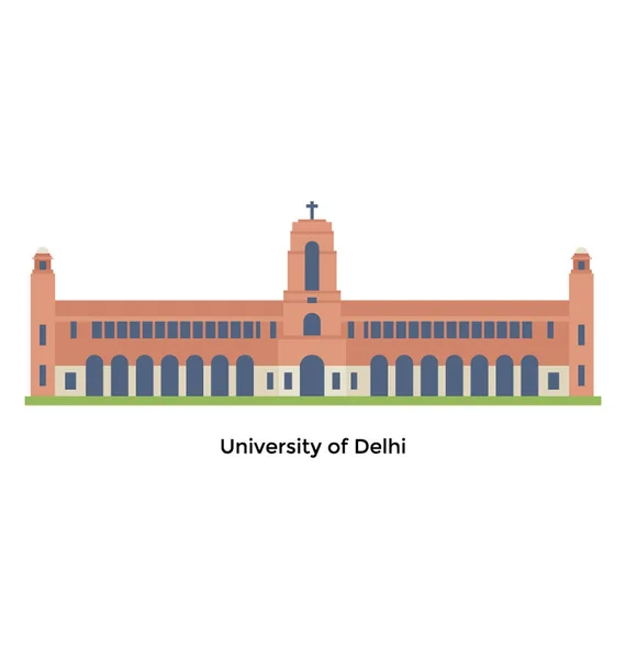 Delhi Üniversitesi — Stok Vektör