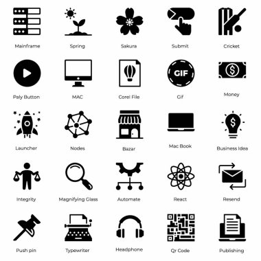 Donanım simgeleri paketi