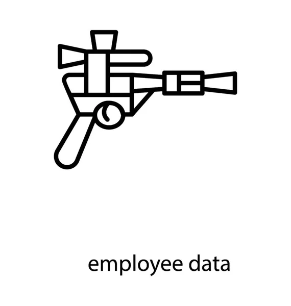 Vettore di pistola laser — Vettoriale Stock