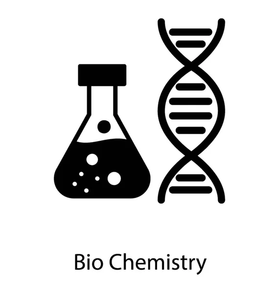Biokemi lab test — Stock vektor
