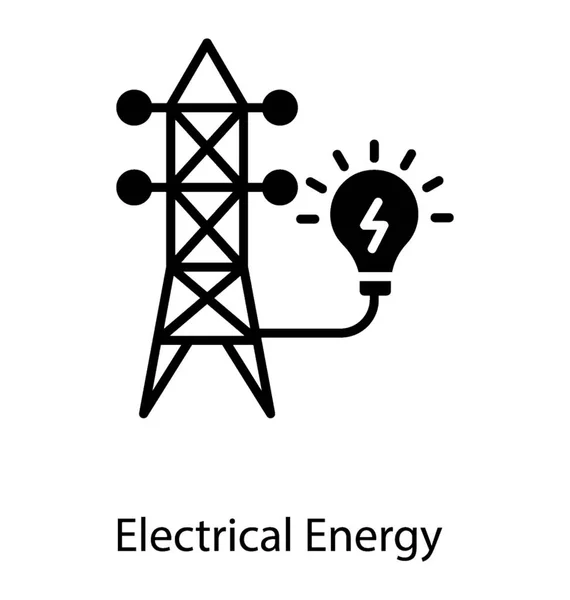 Vecteur de pôle électrique — Image vectorielle