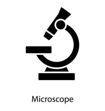 Optik mikroskop vektör