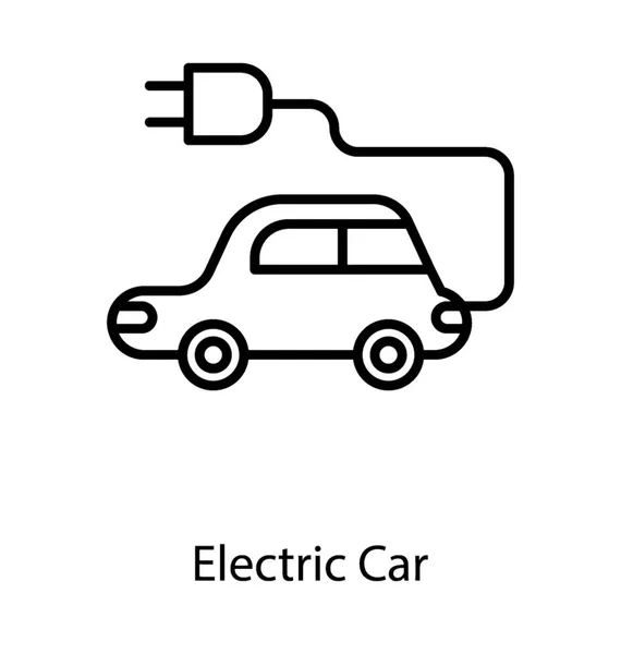 Carregamento de carro elétrico —  Vetores de Stock