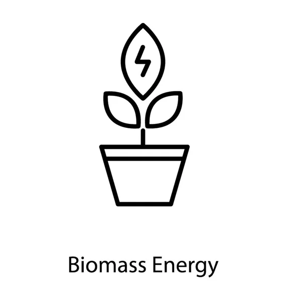 Vetor de Bioenergia Renovável —  Vetores de Stock