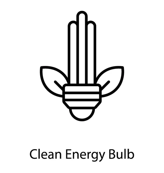 Saubere Ökoenergie — Stockvektor