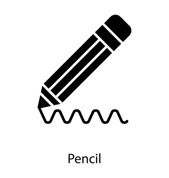 Scrivendo matita vettoriale — Vettoriale Stock
