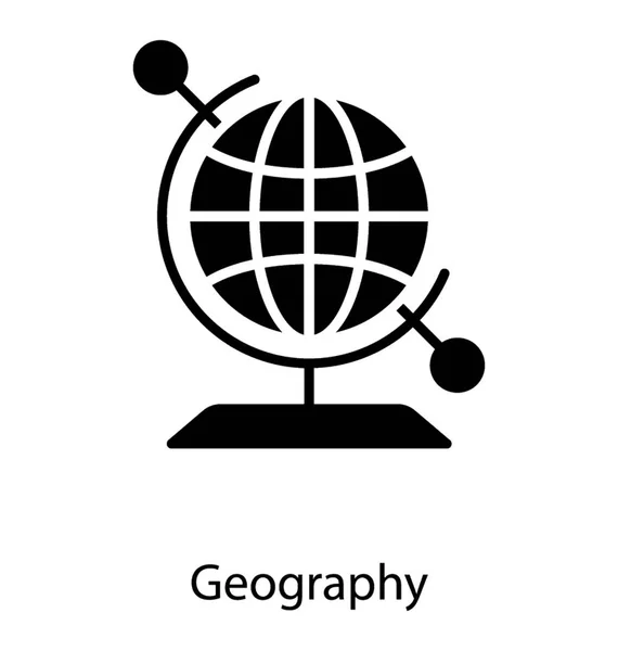 Sphere Earth Globe — Stock Vector