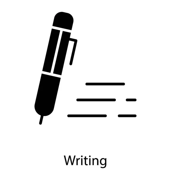 Writing Pencil Vector — Stock Vector