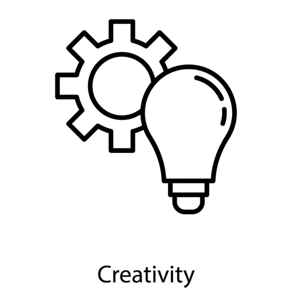 Generación de ideas creativas — Vector de stock