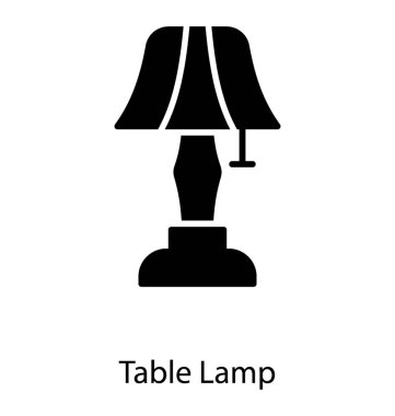 Masa lambası vektörü